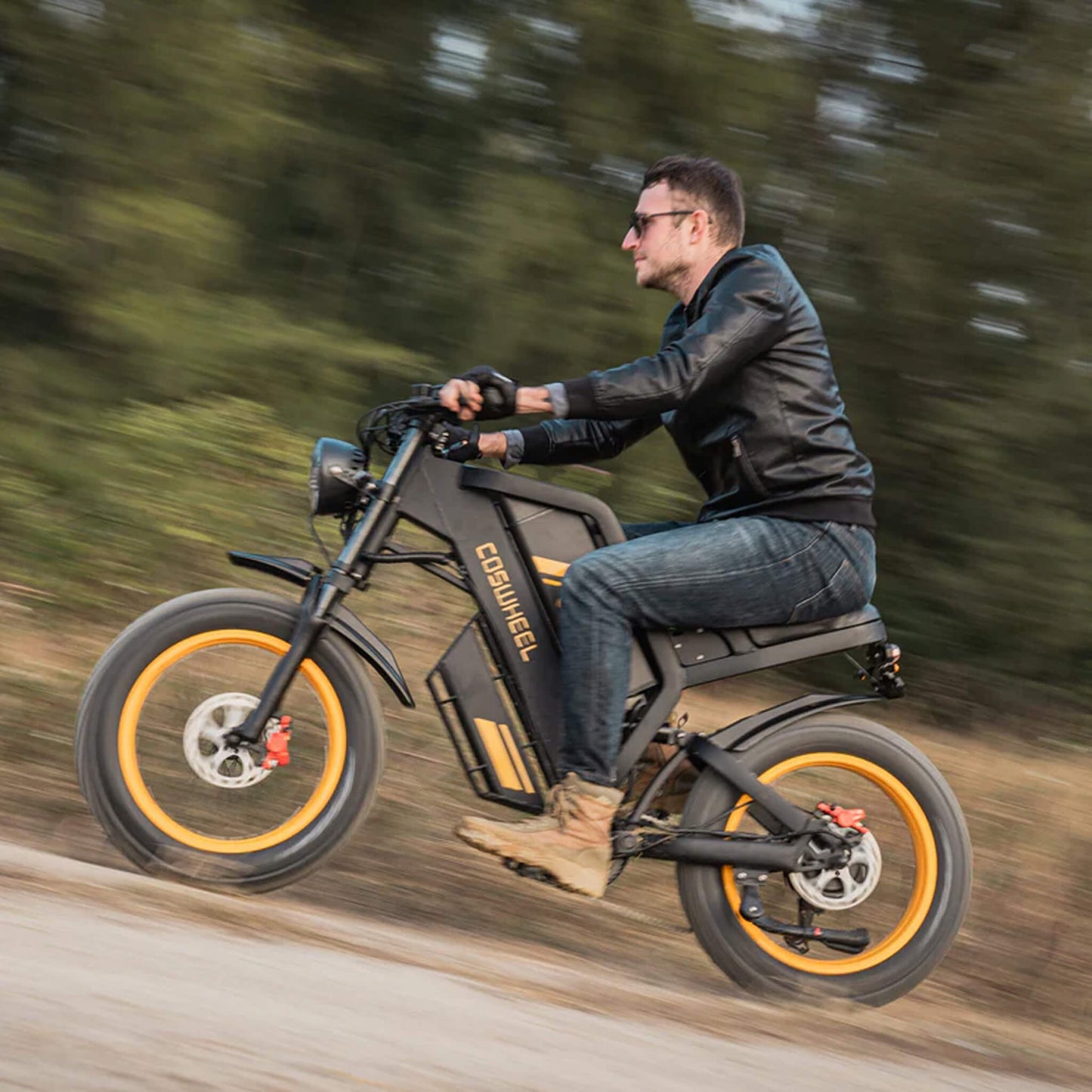 Coswheel GT20 48V/25AH 1500W Full-Suspension Fat Tire Electric Bike