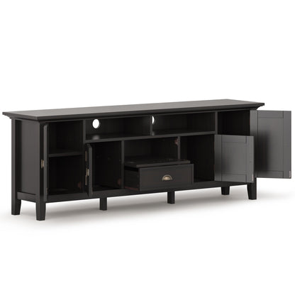Redmond - 72' TV Media Stand - Hickory Brown
