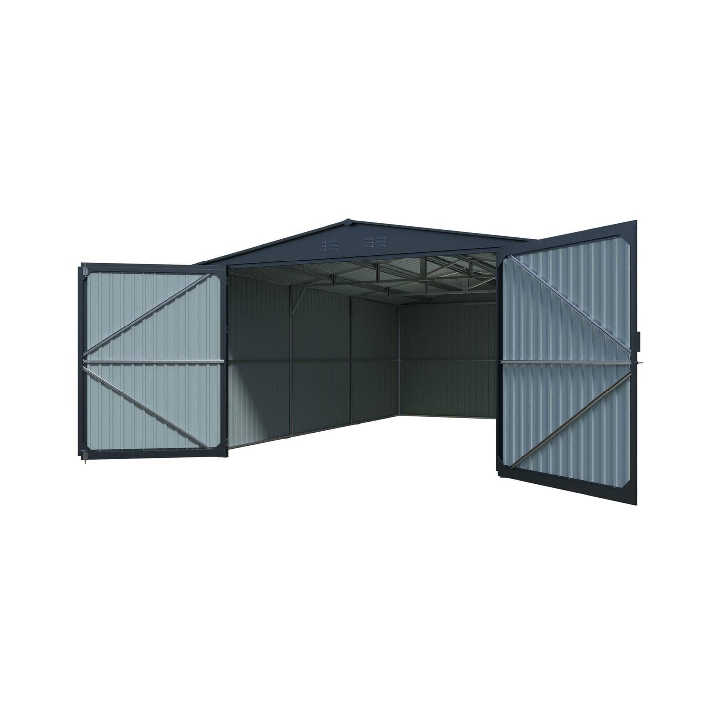 Alora Extra-Large Premium Weather-Resistant Outdoor Multi-Purpose Utility Storage Shed (13X20ft)
