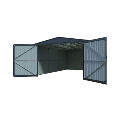 Alora Extra-Large Premium Weather-Resistant Outdoor Multi-Purpose Utility Storage Shed (13X20ft)
