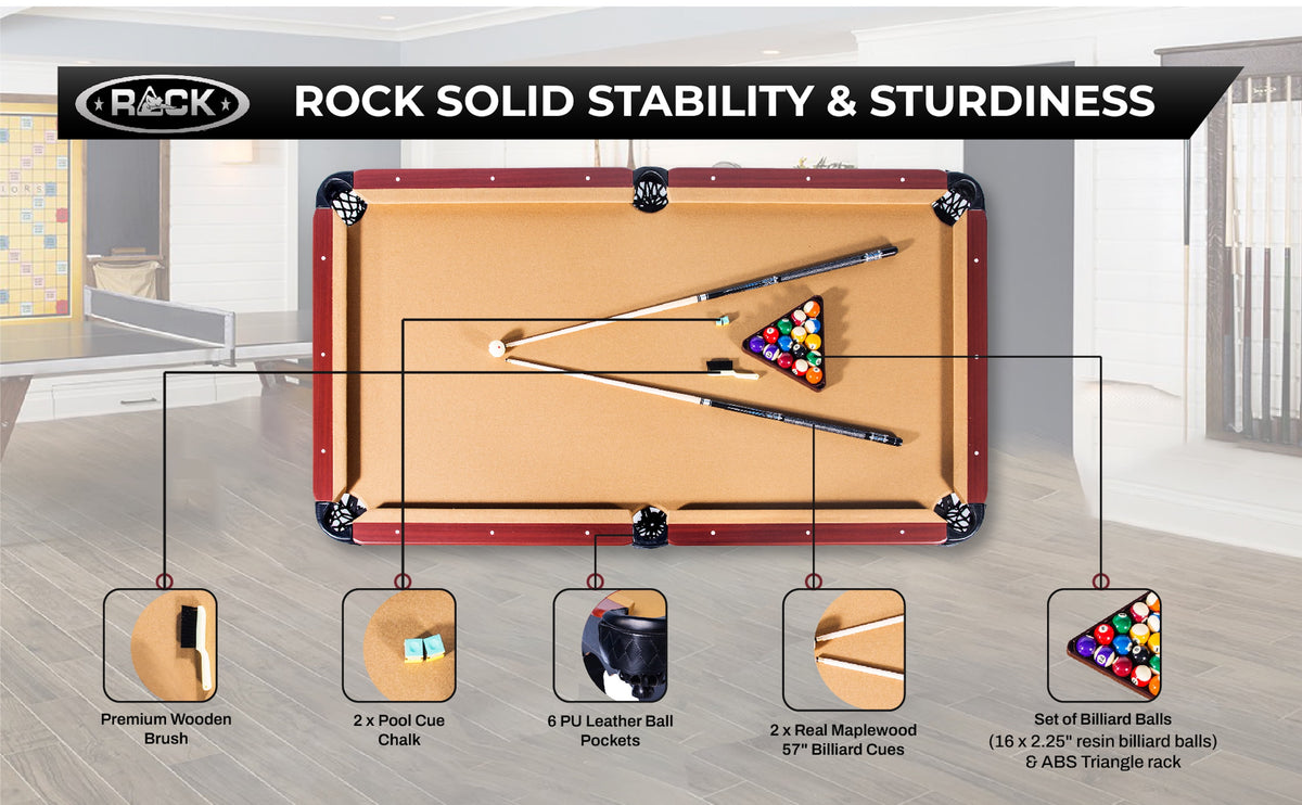 Taurus 8-Foot Tournament Billiard/Pool Table