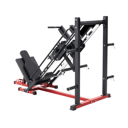 2000LBS Adjustable Leg Press And Hack Squat Machine For Home Gym Workouts (SAK53148)