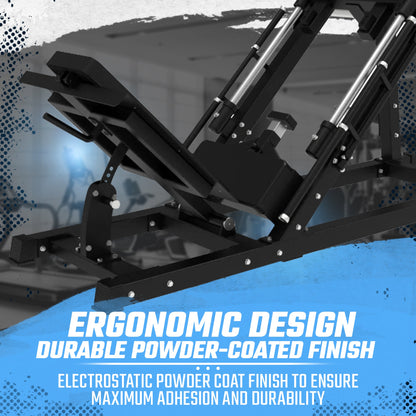 Plate Loaded 45° Leg Press & Hack Squat Machine (New)