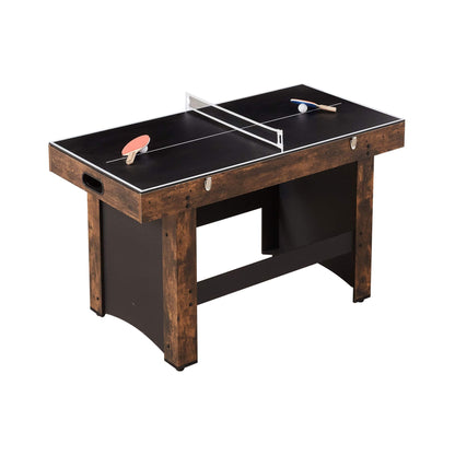 54-Inch 3-In-1 Air Hockey, Ping Pong And Foosball Table Combo (SAK14896)