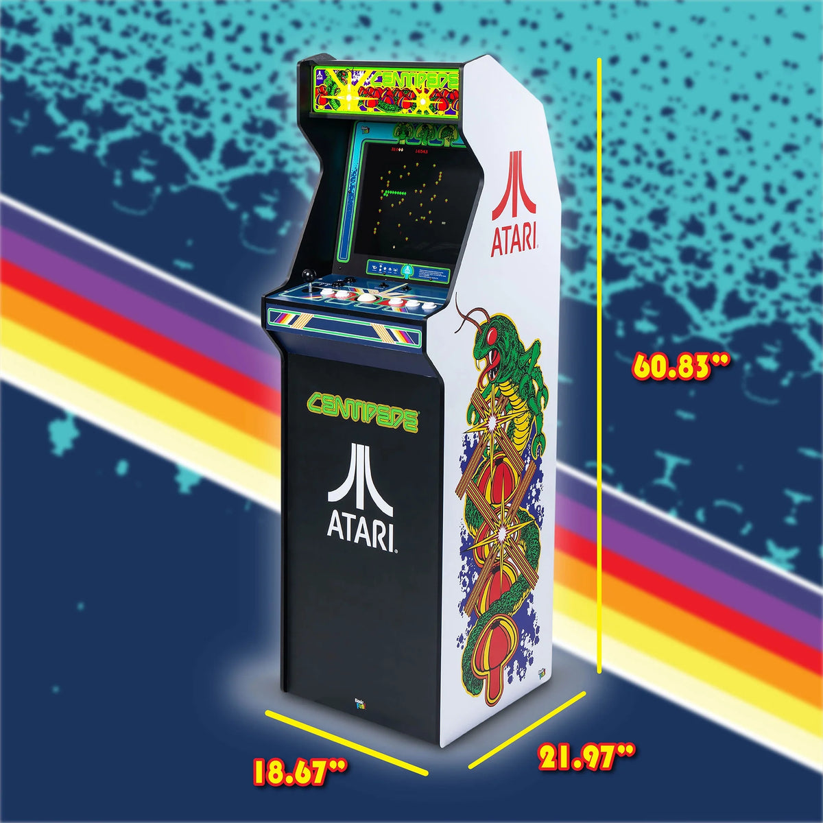 Atari Centipede Ultra Series Game Machine with 17" Screen and 40 Games