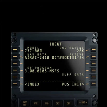 WINWING Flight Simulator CDU PMDG Zibo Civil Aviation Control Panel Boeing 737 PFP 3N Suitable for X-Plane MSFS