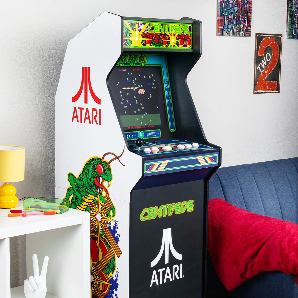 Atari Centipede Ultra Series Game Machine with 17" Screen and 40 Games