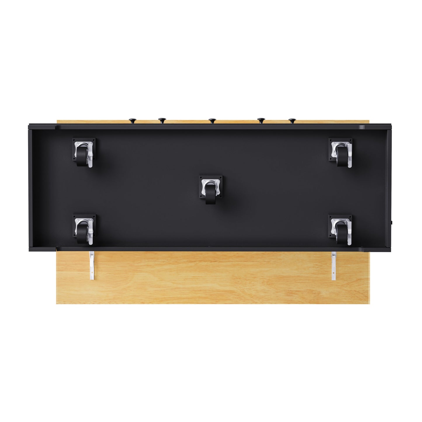 K&K 53inch Large Kitchen Island with 2 Bar Stools, Power Outlet,Door Internal Storage Rack, Kitchen Storage Cart on 5 Wheels with Drop Leaf, 5 Open Side Racks, 3 Drawers, for Kitchen,Dining Room,Black