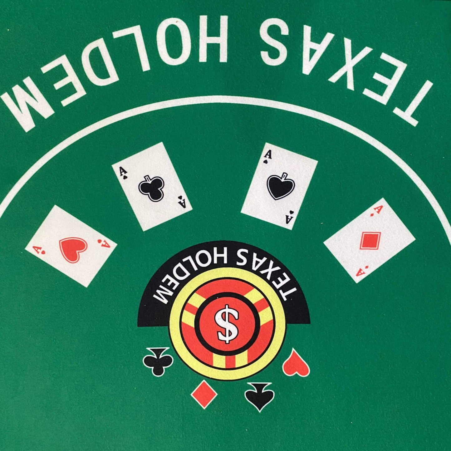 Luxury 96-Inch Gaming Table With LED Lights, Durable Velvet Surface, And Sturdy Pedestal Base (SAK92853)