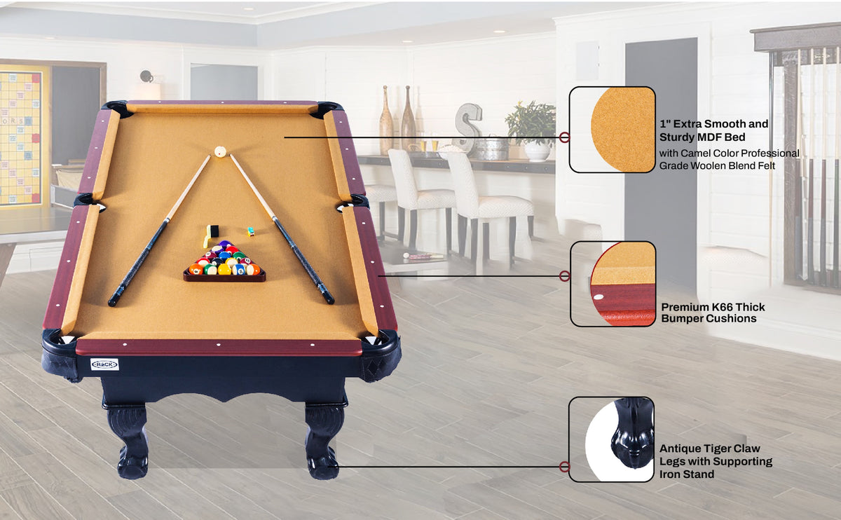 Taurus 8-Foot Tournament Billiard/Pool Table