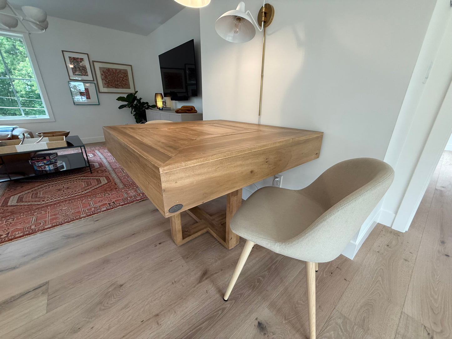 Minnetonka Reversible Board/Chess Game Table