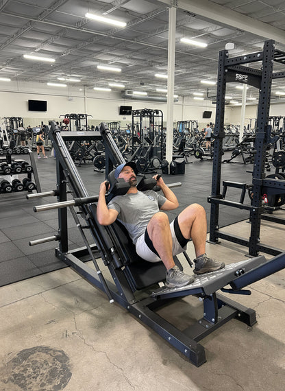 Plate Loaded 45° Leg Press & Hack Squat Machine (New)