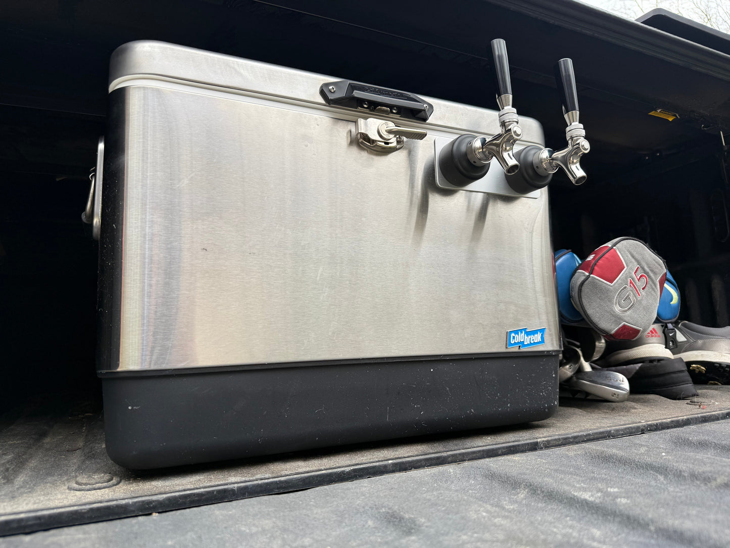 ColdOne™ Duo, 2-Tap, Portable Kegerator