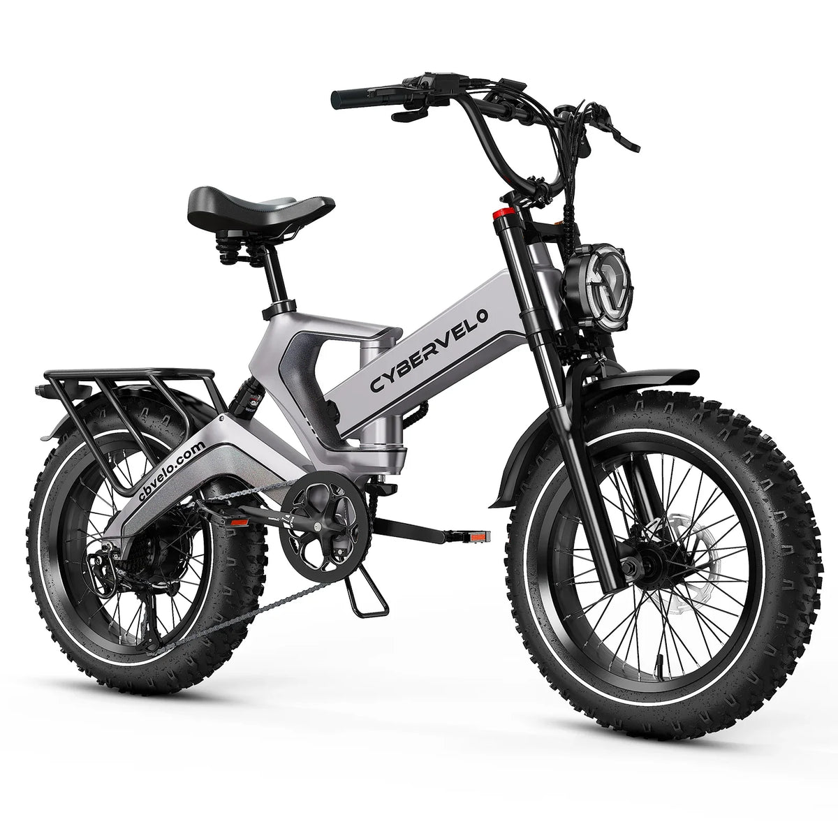 Cybervelo EK6 Max E-Bike 40Ah, 30+ MPH & 150 Mi Range