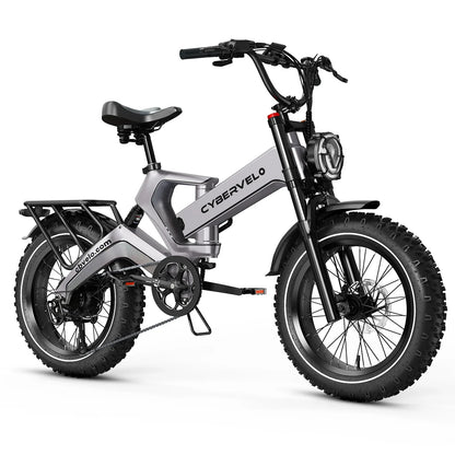 Cybervelo EK6 Max E-Bike 40Ah, 30+ MPH & 150 Mi Range