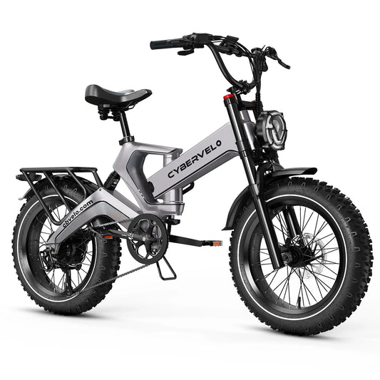 Cybervelo EK6 Max E-Bike 40Ah, 30+ MPH & 150 Mi Range