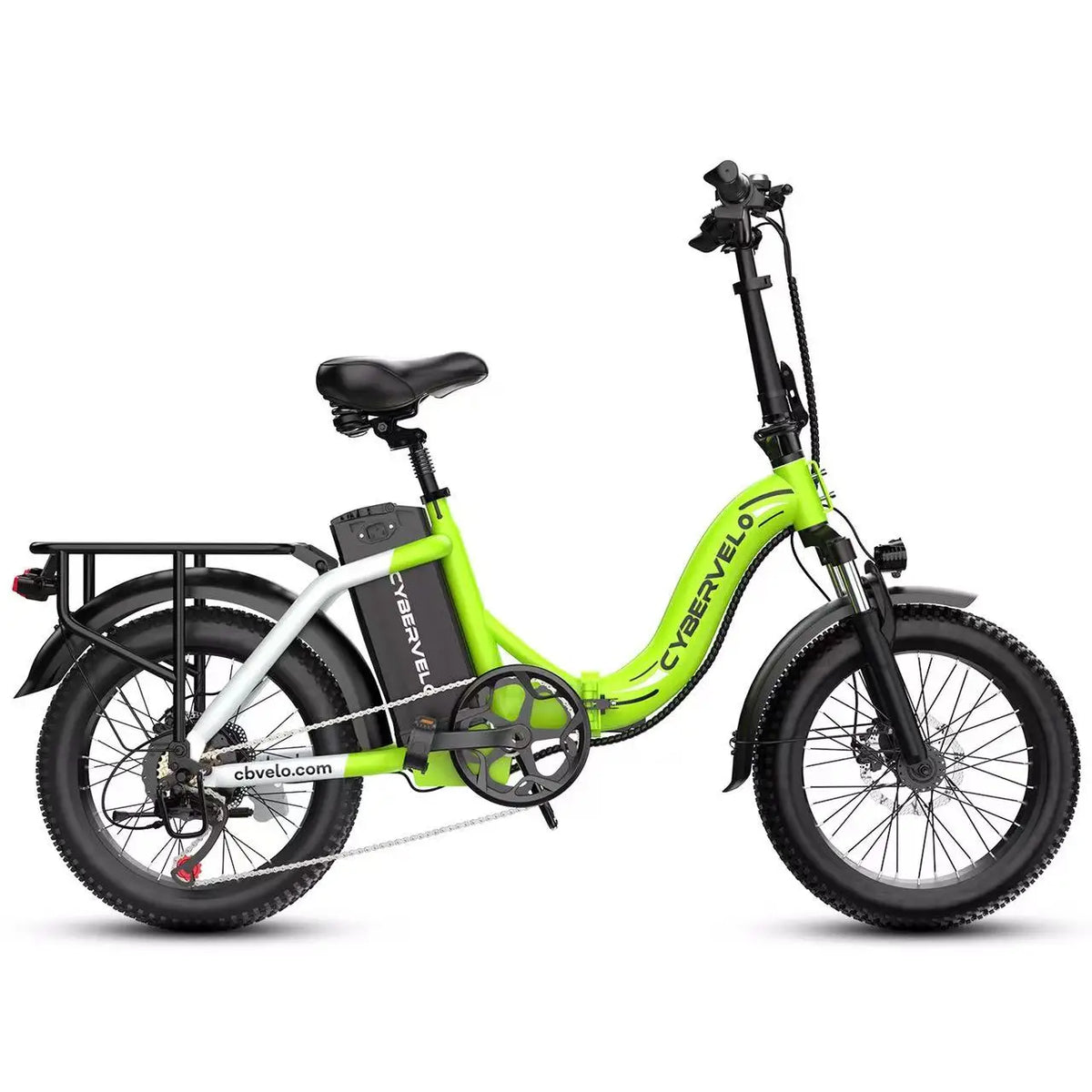Adult Folding Fat Tire Urban Commuter E-Bike
