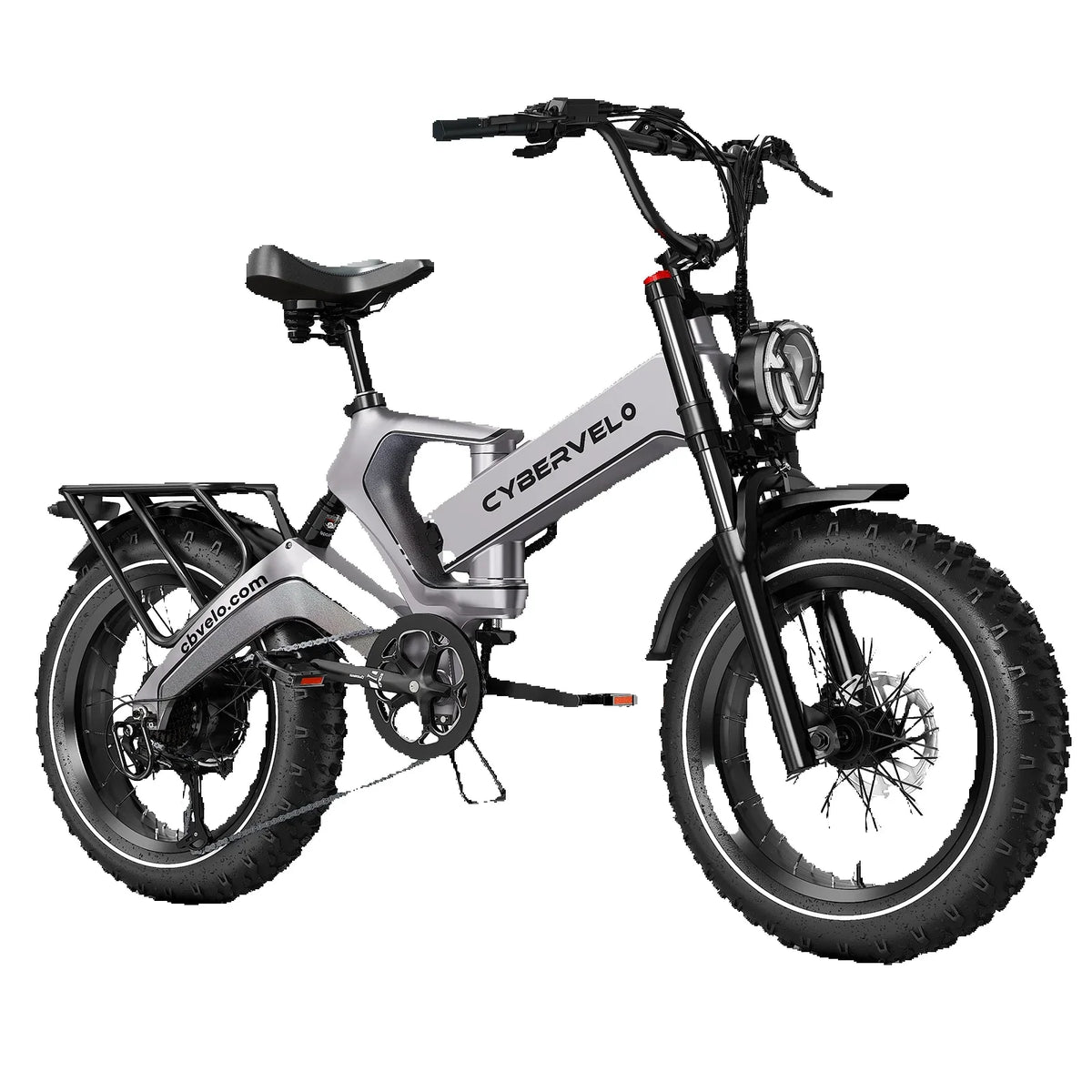 Cybervelo EK6 Max E-Bike 40Ah, 30+ MPH & 150 Mi Range