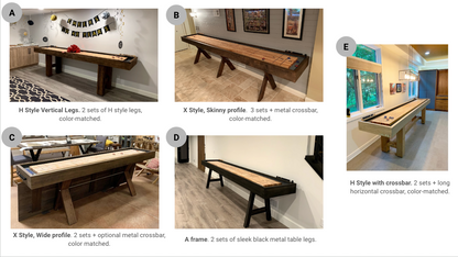 True North Shuffleboard Table