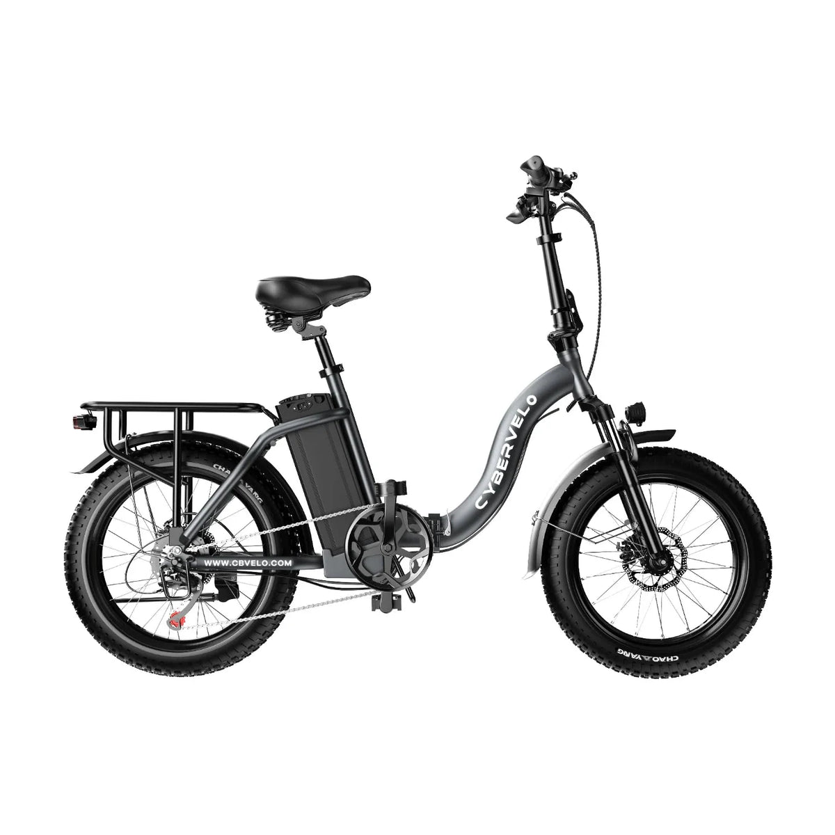 Adult Folding Fat Tire Urban Commuter E-Bike