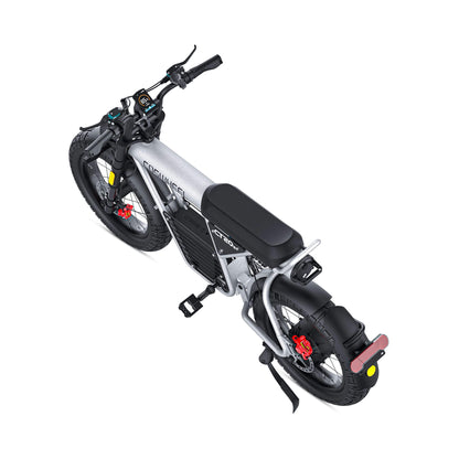 Coswheel CT20S 60V35AH 2000W 7-Speed Full-Suspension Electric Bike (SAK87104)