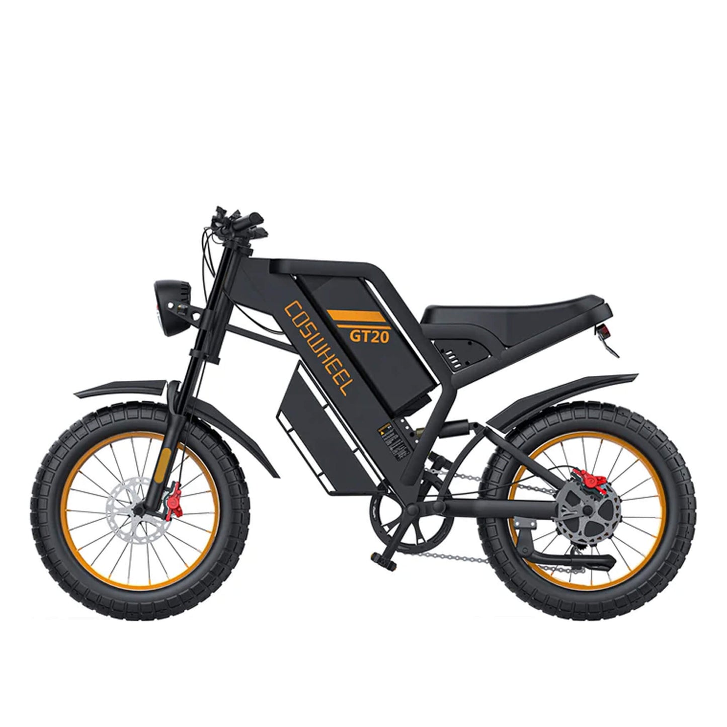 Coswheel GT20 48V/25AH 1500W Full-Suspension Fat Tire Electric Bike