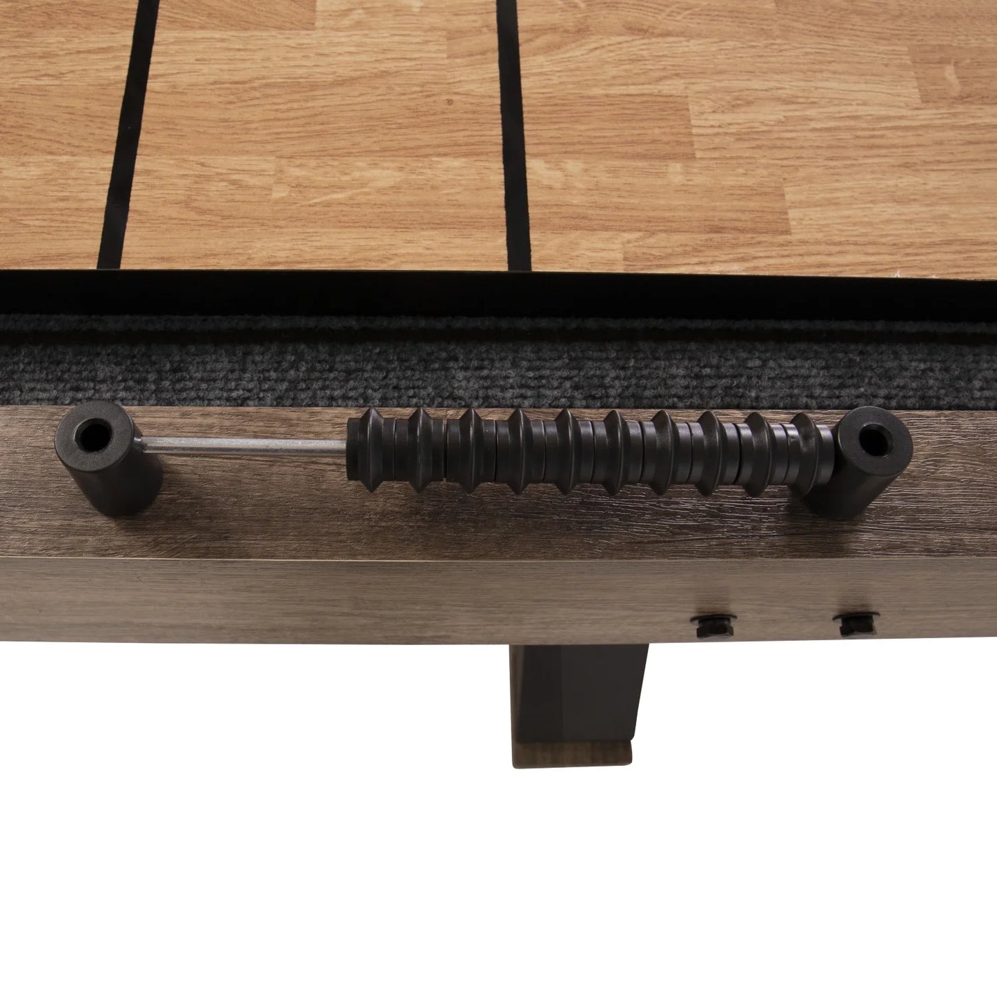Kirkwood 9’ LED Light up Shuffleboard Table with Bowling