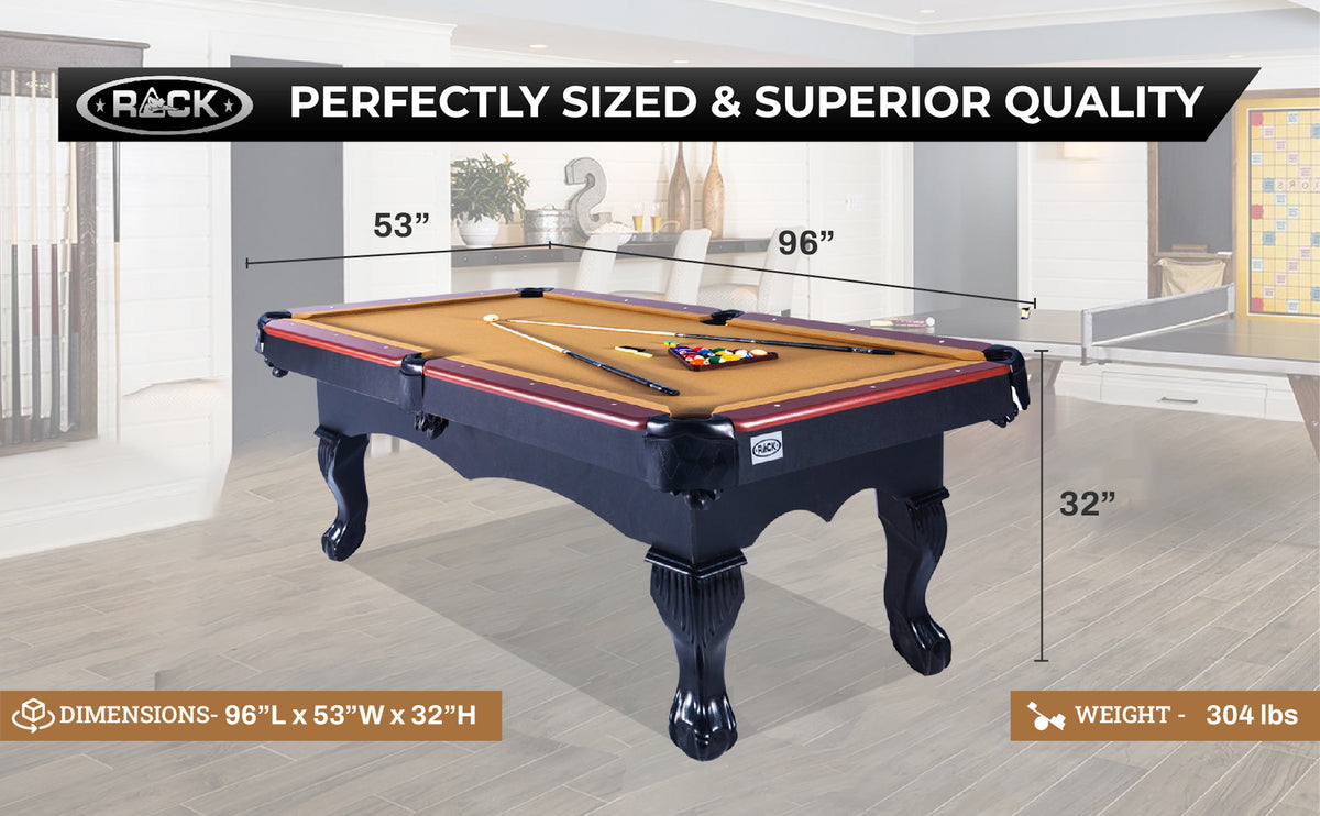 Taurus 8-Foot Tournament Billiard/Pool Table