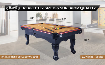 Taurus 8-Foot Tournament Billiard/Pool Table