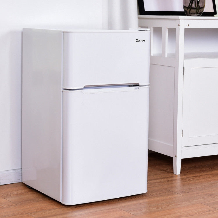 Black 3.2 cu. ft. Retro Mini Refrigerator