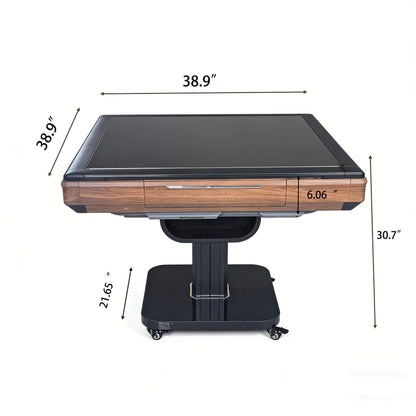 Foldable Automatic Mahjong Table With Wheels And Hard Cover (SAK63158)