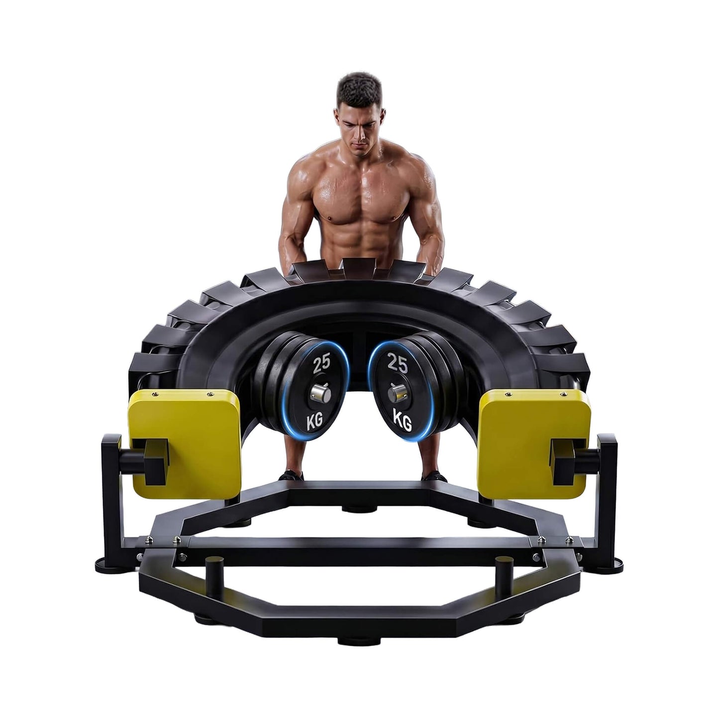 Heavy-Duty 330LBS Multifunctional Flip Machine With Anti-Slip Base (SAK90527)