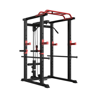 Heavy-Duty Professional Multi-Function Adjustable Power Cage Rack
