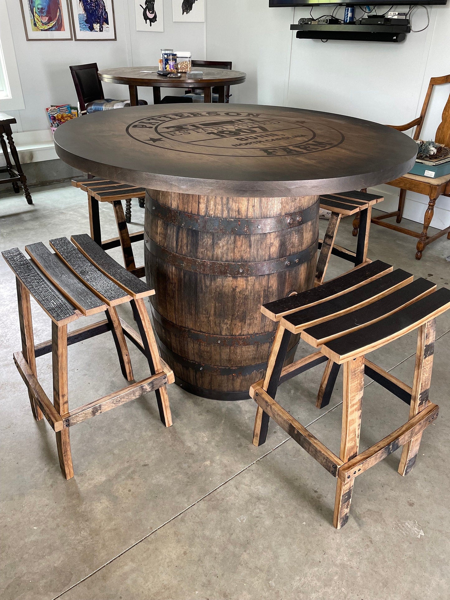 Bourbon Barrel Bistro/Pub Table