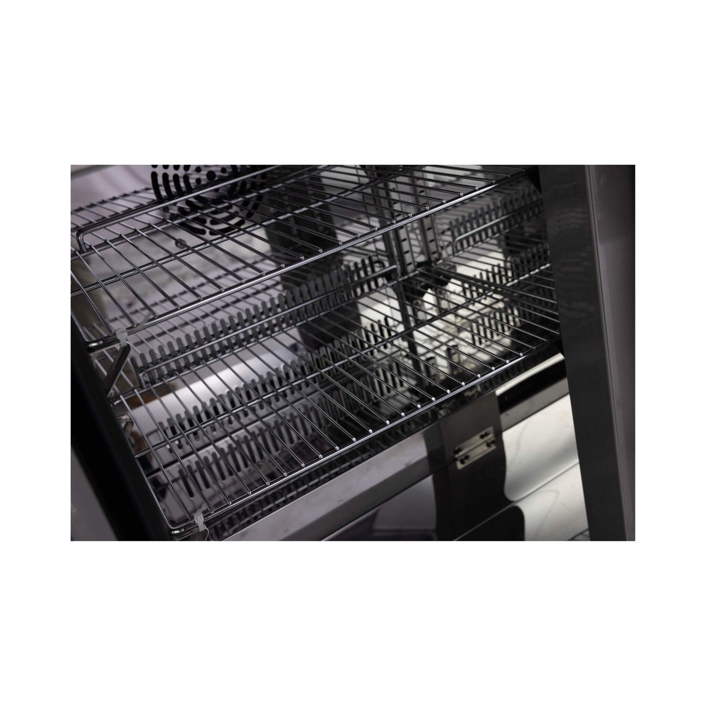 Large Black Stainless Steel Single-Door Fridge For Outdoor Kitchen Islands (SAK15296)