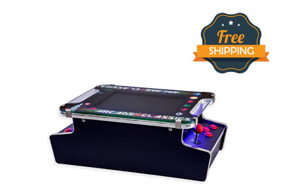 Mini Cocktail Table Arcade Game with 456 Classic and Golden Age Games!