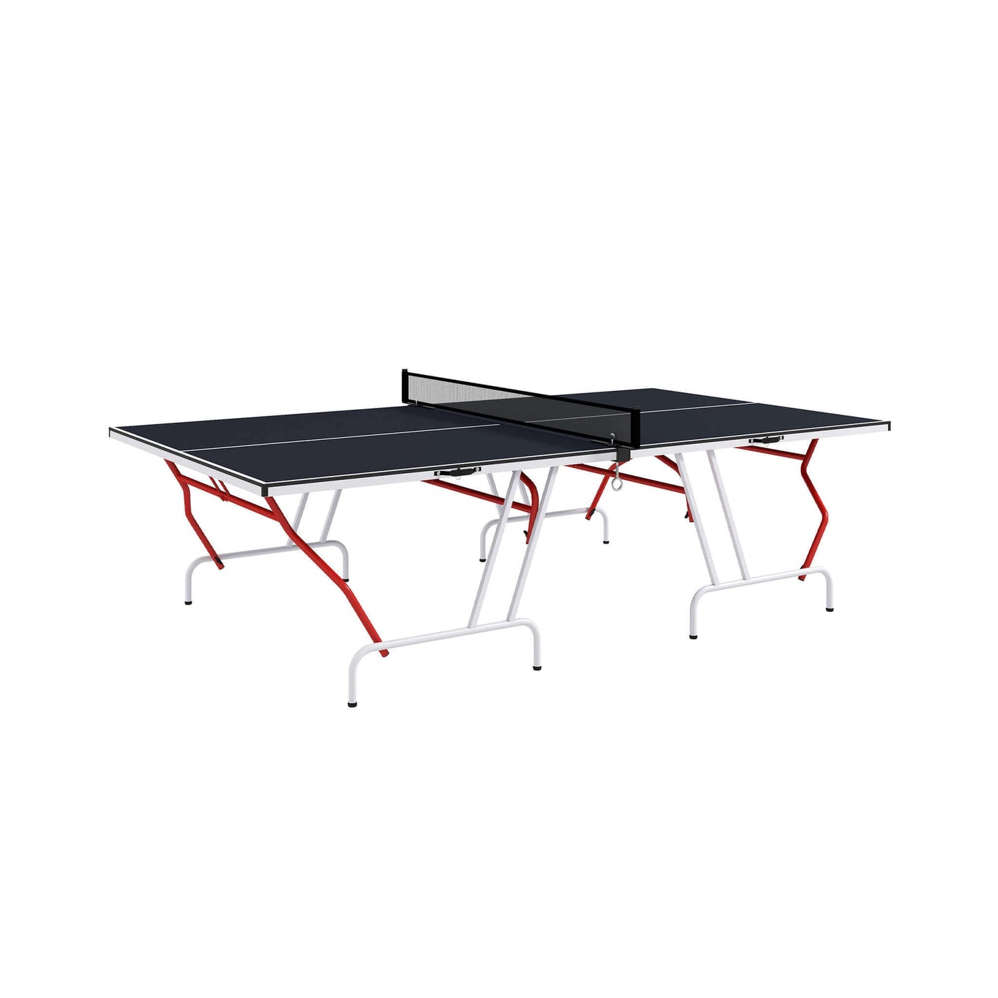 Portable Foldable Full Size Ping Pong Table Tennis Table With Net And Accessories (SAK64929)