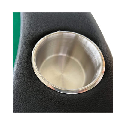 Premium 94-Inch Foldable 10-Player Poker Table With Wheels (SAK43087)