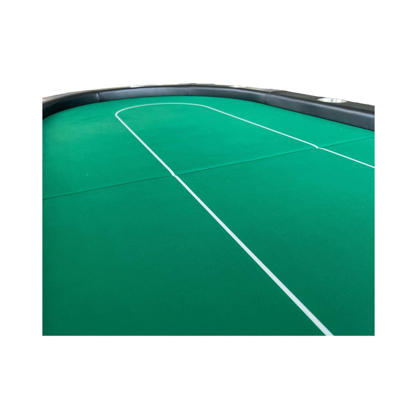 Premium 94-Inch Foldable 10-Player Poker Table With Wheels (SAK43087)