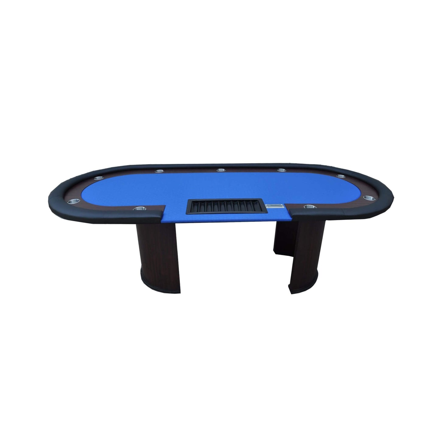 Premium 96-Inch Poker Table With U Shape Legs, Drox Box, Chips Tray (SAK40152)