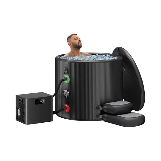 Cold Plunge Tub Kit With 1/3 HP Chiller, Filter And Pump