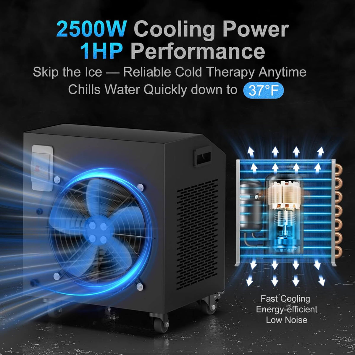 Cold Plunge Tub Kit With Chiller