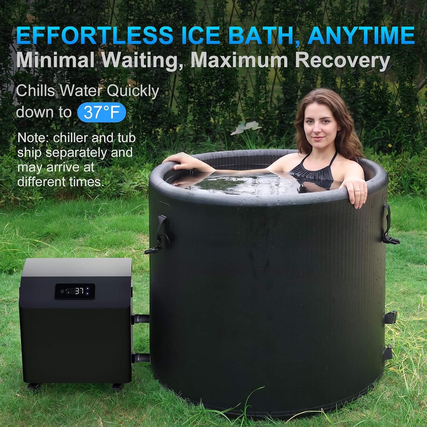 Cold Plunge Tub Kit With Chiller