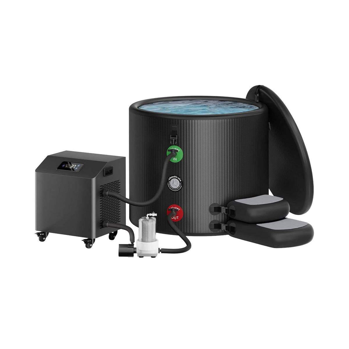 Cold Plunge Tub Kit With Chiller