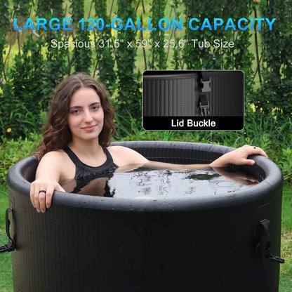 Cold Plunge Tub Kit With Chiller