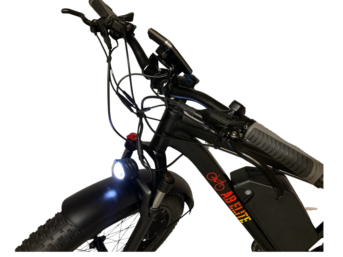 26" 1000W Fat Tire Electric E-Bike – Li-Battery Snow & Mountain Bike